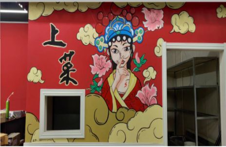  丹凤墙体彩绘的发展和应用