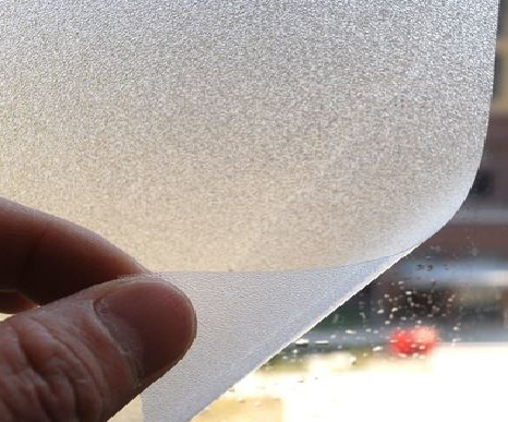  丹凤玻璃门外面粘广告用什么材料好？